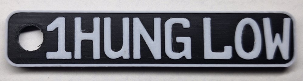 1 HUNG LOW Key Plate