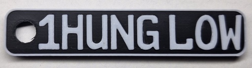 1 HUNG LOW Key Plate