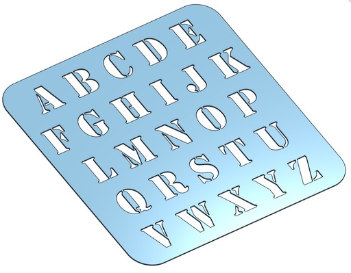 Custom STENCIL 150mm